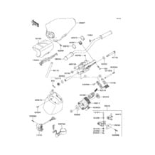 Handlebar pour Kawasaki 2007 Ultra 250X