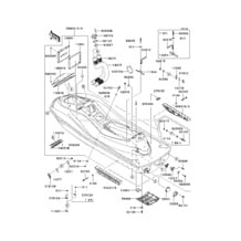 Hull pour Kawasaki 2007 Ultra 250X