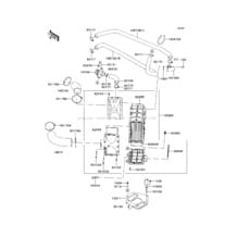 Inter Cooler pour Kawasaki 2007 Ultra 250X