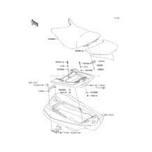 Seat pour Kawasaki 2007 Ultra 250X