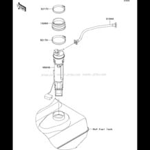 Fuel Pump pour Kawasaki 2007 Ultra LX