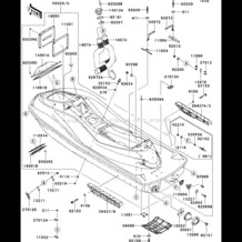 Hull pour Kawasaki 2007 Ultra LX