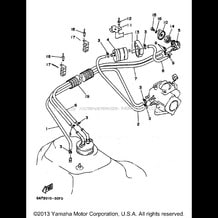 FUEL pour Yamaha 1995 WaveRunner WAVE BLASTER - WB700T - 1995