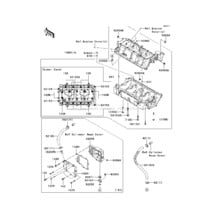 Crankcase pour Kawasaki 2008 Ultra 250X