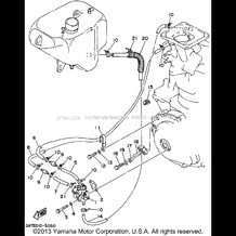 OIL PUMP (FOR OIL INJECTION) pour Yamaha 1995 WaveRunner WAVE BLASTER 700 (WB700T) 1995