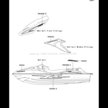 Jet Ski Kawasaki STX-15F 2009 - Microfiche and OEM parts