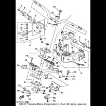 STEERING 1 pour Yamaha 1995 WaveRunner WAVE BLASTER - WB700T - 1995