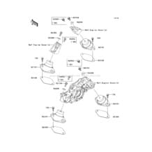 Engine Mount pour Kawasaki 2009 Ultra 260LX