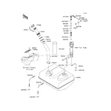 Fuel Tank pour Kawasaki 2009 Ultra 260LX