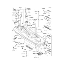 Hull pour Kawasaki 2009 Ultra 260LX