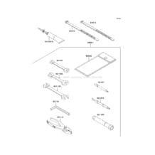 Owner's Tools pour Kawasaki 2009 Ultra 260LX
