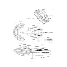 送料無料商品の通販 Jet Ski parts OEM and Microfiche - 2009 260X Ultra Kawasaki 水上オートバイ用