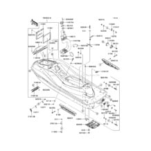 Hull pour Kawasaki 2009 Ultra 260X