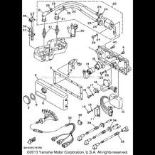 ELECTRICAL 1 pour Yamaha 1995 WaveRunner WAVE RAIDER 700 (RA700T) 1995