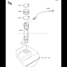 Fuel Pump pour Kawasaki 2009 Ultra LX