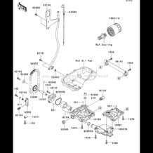 Oil Pump pour Kawasaki 2009 Ultra LX