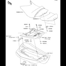 Seat pour Kawasaki 2009 Ultra LX