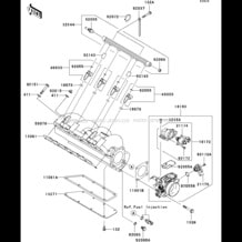 Throttle pour Kawasaki 2009 Ultra LX