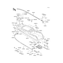 Hull pour Kawasaki 2010 800 SX-R