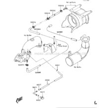 COOLING (JF650-A2) pour Kawasaki 1987 X2