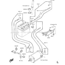 ELECTRICAL EQUIPMENT (JF650-A1) pour Kawasaki 1987 X2