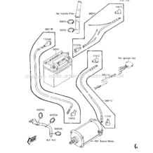 ELECTRICAL EQUIPMENT (JF650-A2) pour Kawasaki 1987 X2