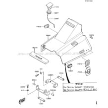 ENGINE HOOD (JF650-A1) pour Kawasaki 1987 X2