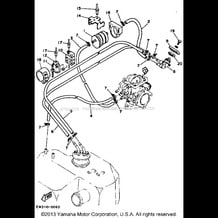 FUEL FILTER pour Yamaha 1990 WaveRunner SUPER JET 650 (SJ650D) 1990