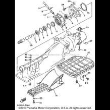 JET UNIT 2 pour Yamaha 1995 WaveRunner WAVE RAIDER 700 (RA700T) 1995