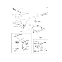 Handlebar pour Kawasaki 2011 800 SX-R