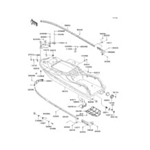 Hull pour Kawasaki 2011 800 SX-R