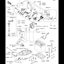 Electrical Equipment(ABF-AEF) pour Kawasaki 2011 STX-15F