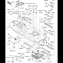 Hull pour Kawasaki 2011 STX-15F