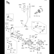 Oil Pump pour Kawasaki 2011 STX-15F