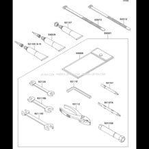 Owner's Tools pour Kawasaki 2011 STX-15F