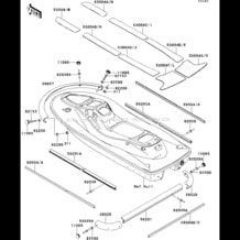 Pads pour Kawasaki 2011 STX-15F