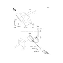 Control(JBF/JCF) pour Kawasaki 2011 Ultra 300LX