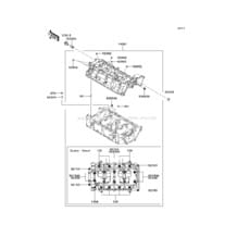 Crankcase pour Kawasaki 2011 Ultra 300LX