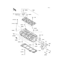 Cylinder Head pour Kawasaki 2011 Ultra 300LX