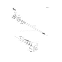 Drive Shaft pour Kawasaki 2011 Ultra 300LX