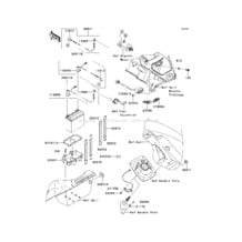 Electrical Equipment pour Kawasaki 2011 Ultra 300LX