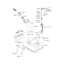 Fuel Tank pour Kawasaki 2011 Ultra 300LX