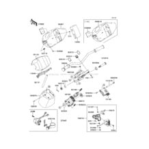 Handlebar pour Kawasaki 2011 Ultra 300LX