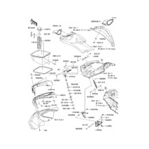 Hull Front Fittings pour Kawasaki 2011 Ultra 300LX