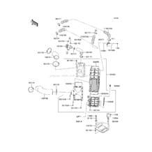 Inter Cooler pour Kawasaki 2011 Ultra 300LX