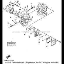 REPAIR KIT 2 pour Yamaha 1995 WaveRunner WAVE RAIDER - RA700T - 1995