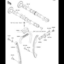 Camshaft(s)/Tensioner pour Kawasaki 2012 STX-15F