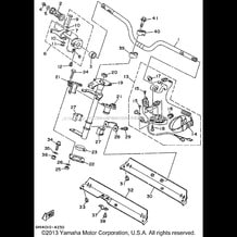 STEERING 1 pour Yamaha 1995 WaveRunner WAVE RAIDER 700 (RA700T) 1995
