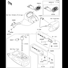 Meters pour Kawasaki 2012 STX-15F