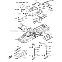 HULL (JF650-A1) pour Kawasaki 1987 X2